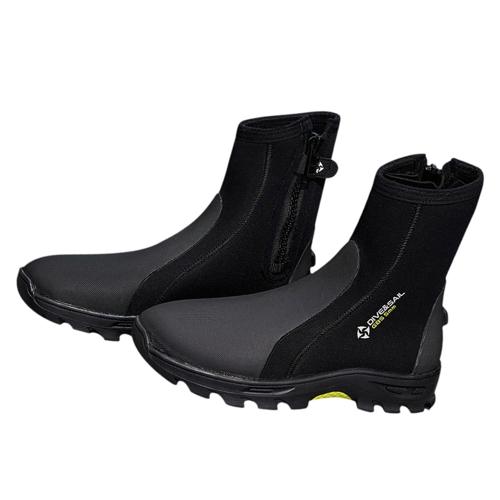 rockible Stivali Da Sub Stivaletti per Muta Calzari Anfibi Scarpe per Snorkeling con Suola Tacchettata Antiscivolo E Cerniera Laterale Adatti per Uomo Donna I