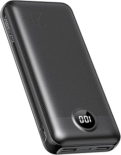 Power Bank 20000mAh, Huge Capacity Dual Output Portable Charger, VEEKTOMX Cell Phone External Battery Pack Compatible with iPhone 13/12/11/XR/8/7/iPad/Samsung Galaxy/Android and Other Smart Devices