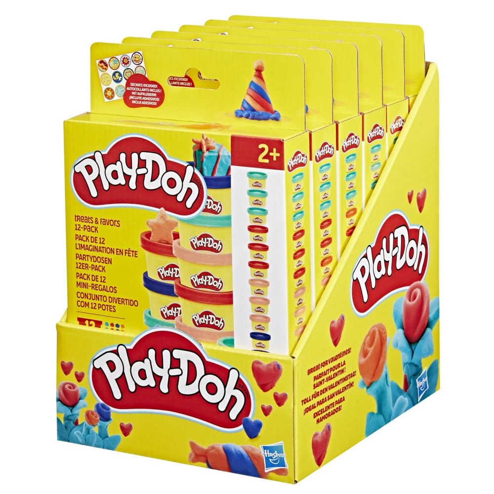 Dwunastopak Imprezowe prezenty z ciastoliną Play-Doh