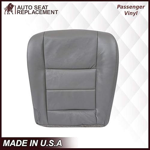 Miniatura 20 de Funda de asiento de cuero sintético Lariat de repuesto para Ford F250 F350 Lariat 2003, 2004, 2005, 2006, 2007
