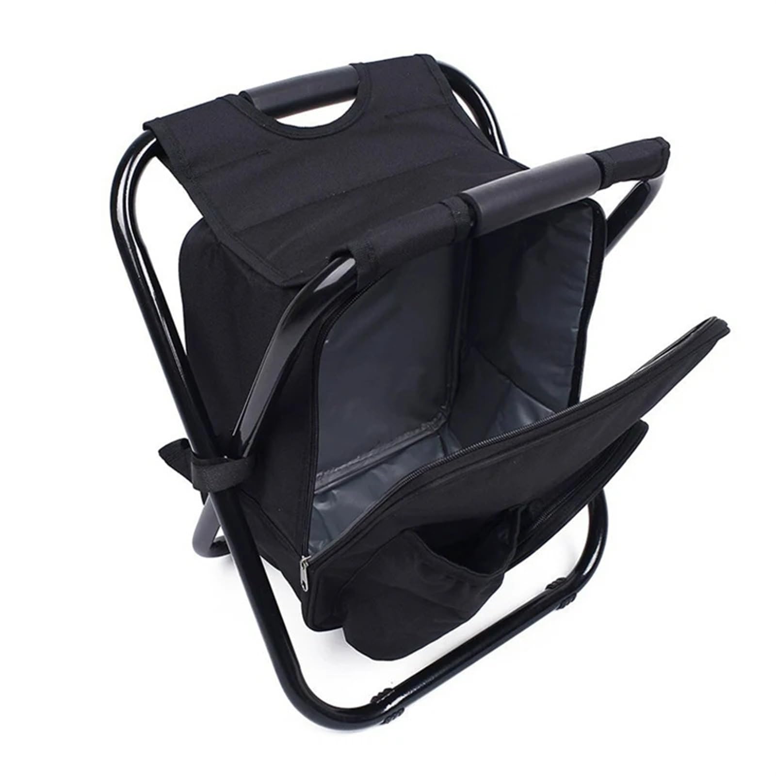 Sac à dos isolant portable avec chaise pliable étanche pour pique-nique et plein air