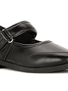 Bata Girls MARRIE E 24 School Shoes (3516000_Black_12 UK) gallery image