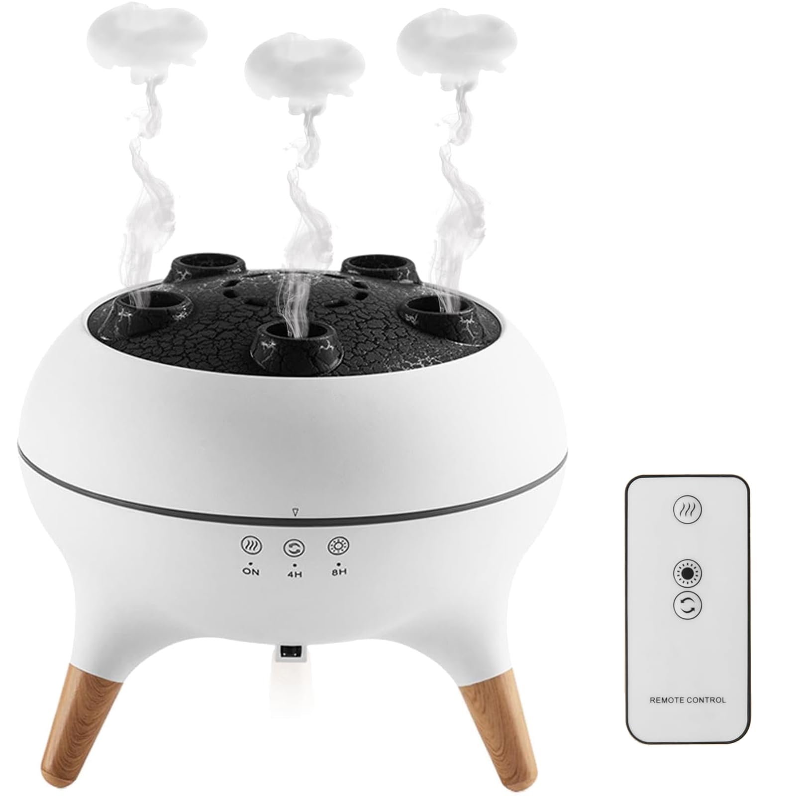Humidificateur de brume fraîche à minuterie LED et diffuseur 250ML