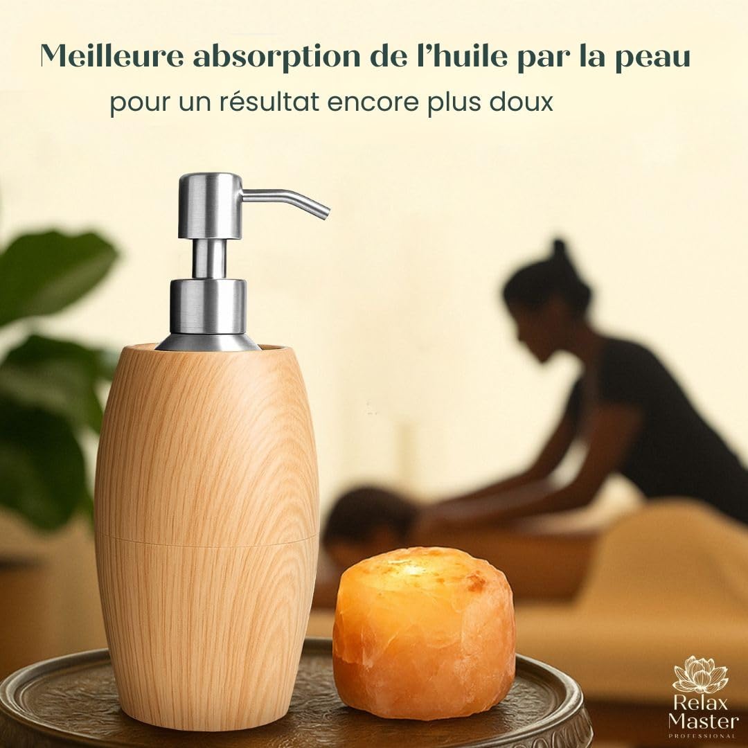Relax Master Chauffe-huile de massage électrique et chauffe-huile de massage – Parfait pour les salons de massage, la guasha, le bien-être, le spa et les amateurs de massage