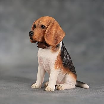 Amazon | Mr.Z 1/6 サイズ ビーグル 子犬 可愛い 犬 動物 リアル