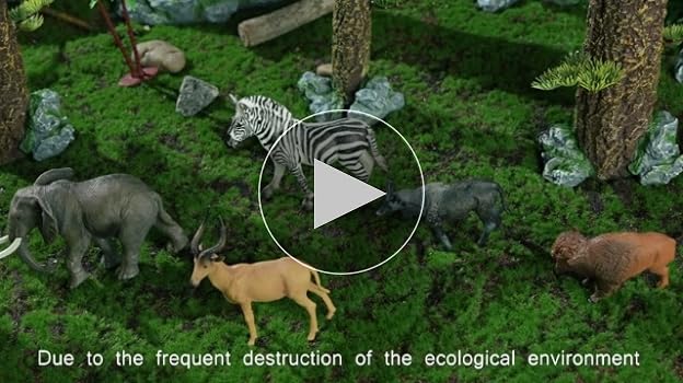 Amazon.com: EnAuRoL 31 Pcs Safari Animals Figures Including