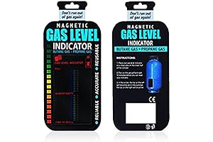 Propane Fuel Level Indicators: See-Through Window for RV, Grill Tanks and More