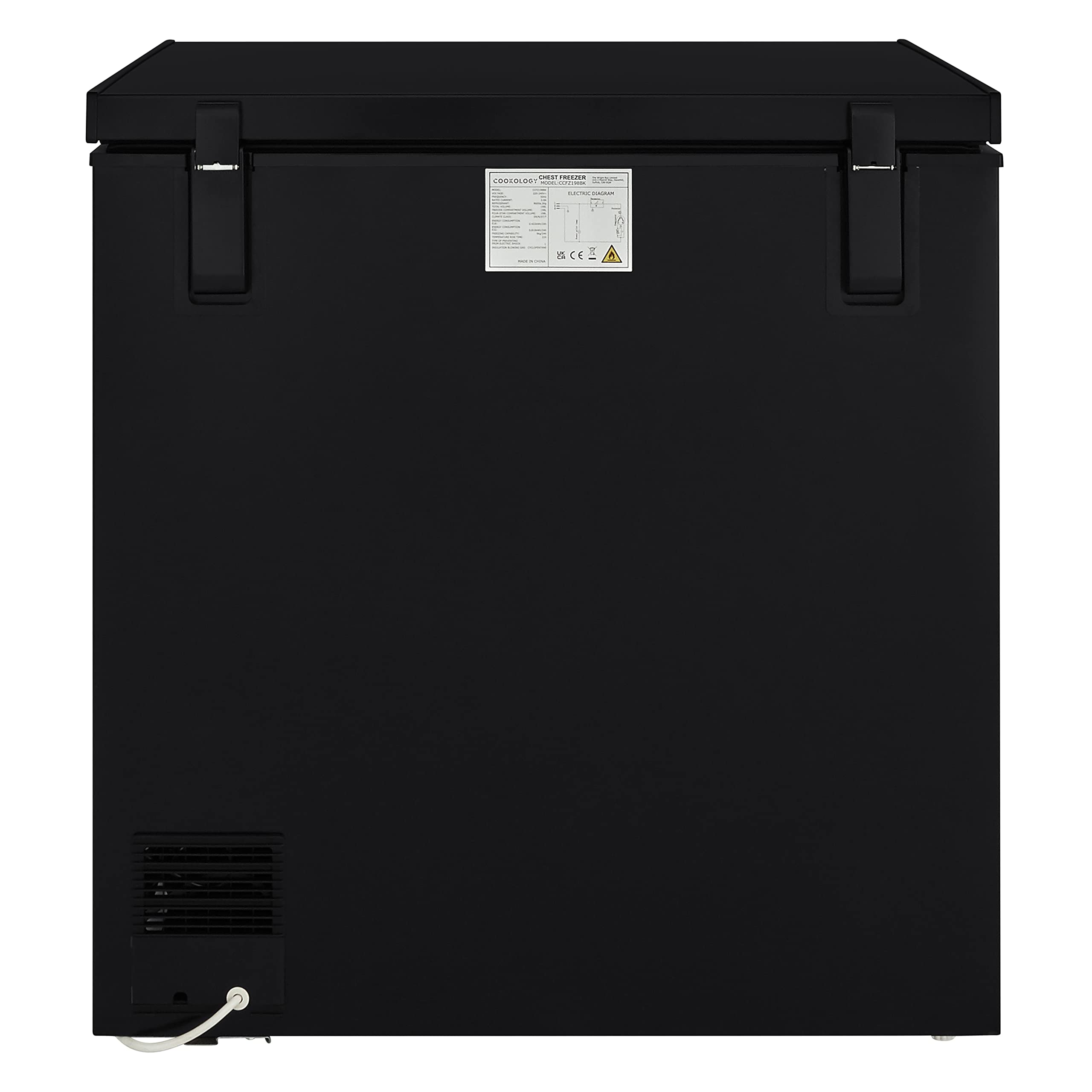 Cookology Freestanding Chest Freezer for Outbuildings, Garages and