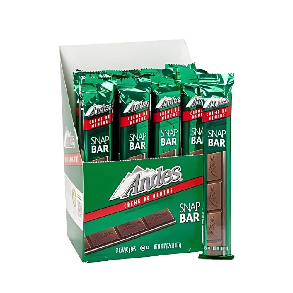 Andes Mint Snap Bar, Andes Creme De Menthe 12 Pack