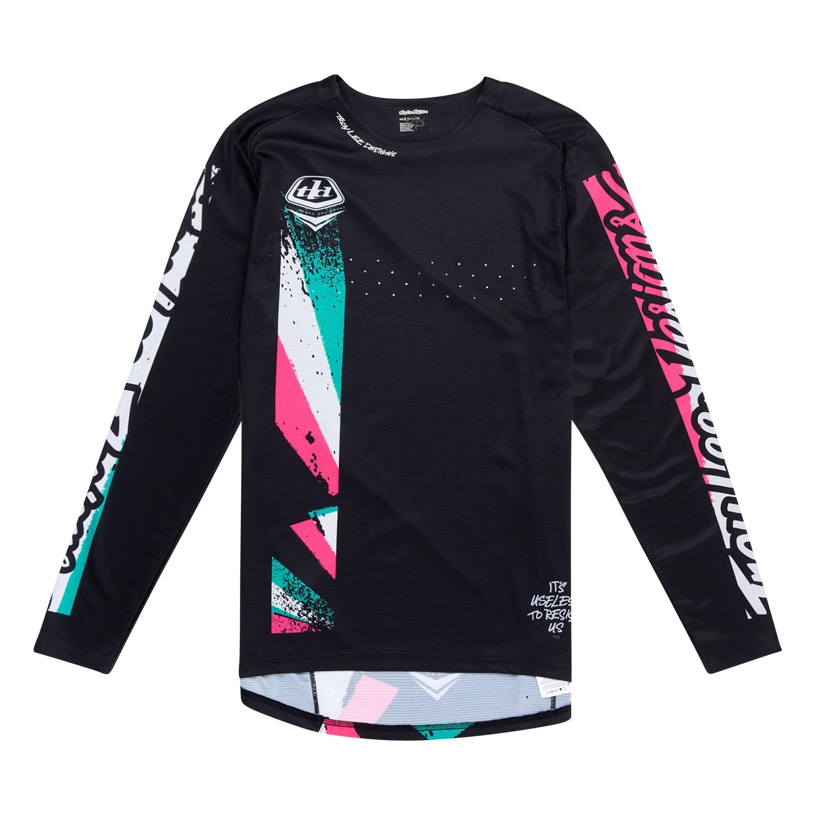Troy Lee Designs Sprint Jersey - Men's, Full Pull Black, M
