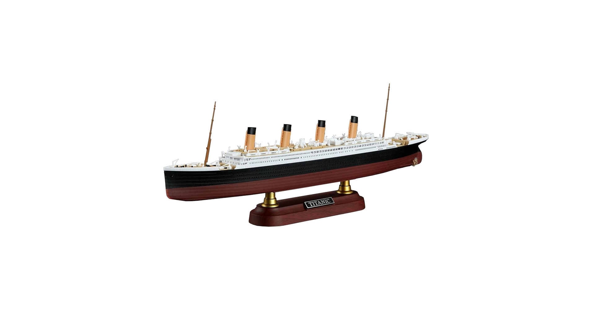 タイタニック号模型 Amazon | モンモデル 1/700 豪華客船 タイタニック号 色分け済み