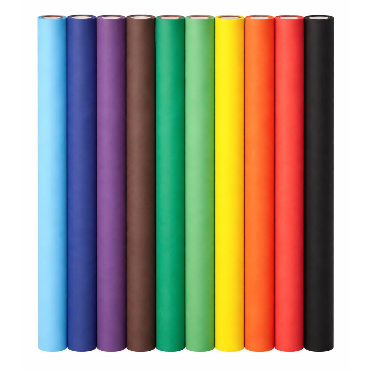 Hawksbill Backing Paper for Display Boards Poster Rolls 10 Pack Roll 760mm x 10m – for Arts & Crafts Notice Boards Displayboards Gift Wrapping Packaging & Brainstorming