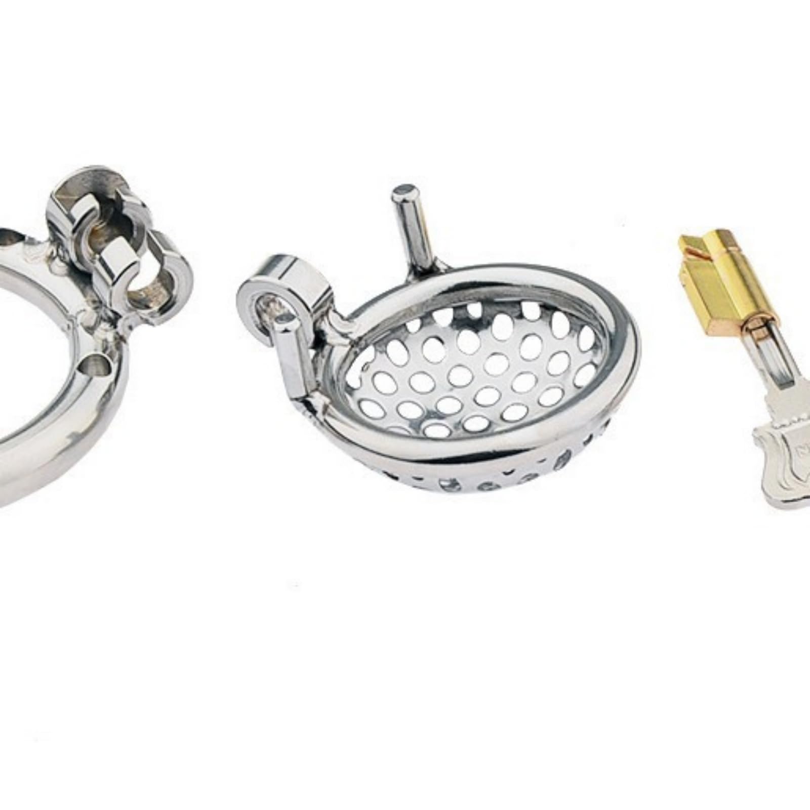 Hdynasty Nuovi Uomini in Acciaio Inox Piatto Traspirante Yoga Fitness Cage (40 mm / 45 mm / 50 mm)