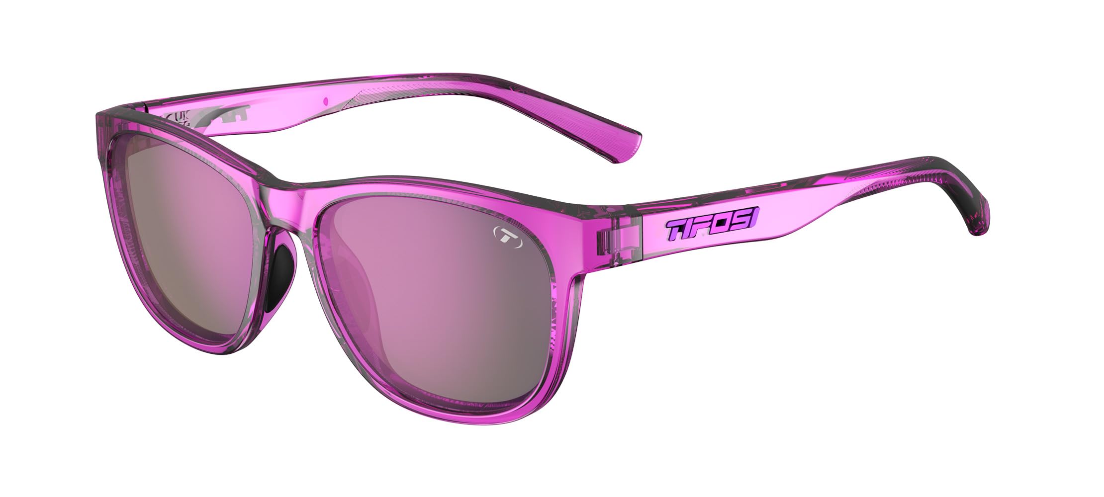 Tifosi Swank Sport Sunglasses - Tangle Free - Ideal For Cycling, Golf, Hiking, Pickleball, Running and Great Lifestyle Look