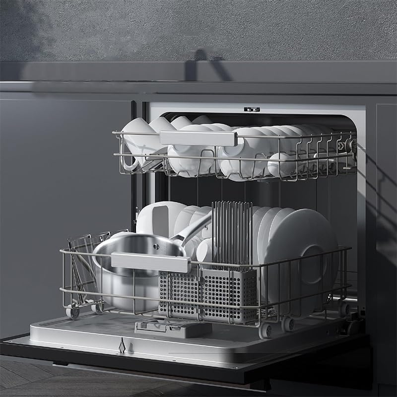 Miniatura 7 de Juego de ollas y sartenes de acero inoxidable, juego de utensilios de cocina de inducción antiadherentes, funciona con cocinas de