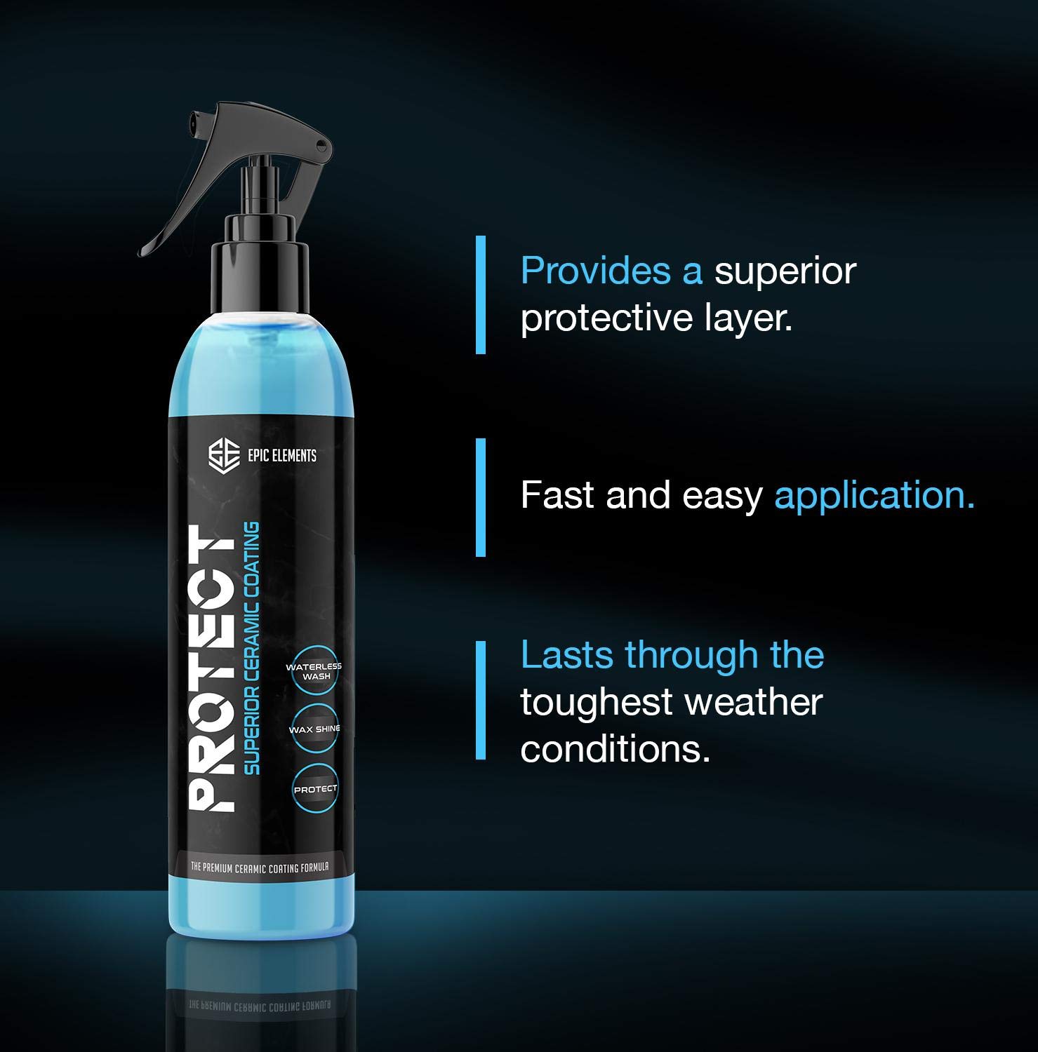 Buy Epic Elements Protect Ceramic Coating for Cars Wax Spray Premium