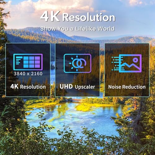 RCA Smart TV 55 Zoll (139 cm) QLED 4K UHD Fernseher HDR HLG Android TV APP Store Triple Tuner WiFi Bluetooth HDMI USB (2024) – Bild 7