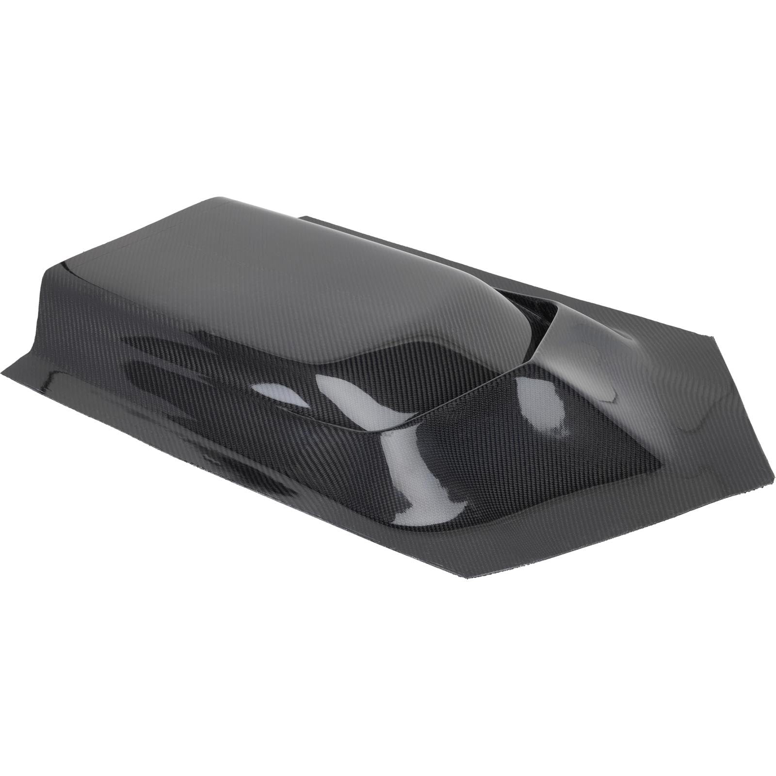 ZL1/L88 Camaro-Style Carbon Fiber Hood Scoop, 38 x 28 x 4