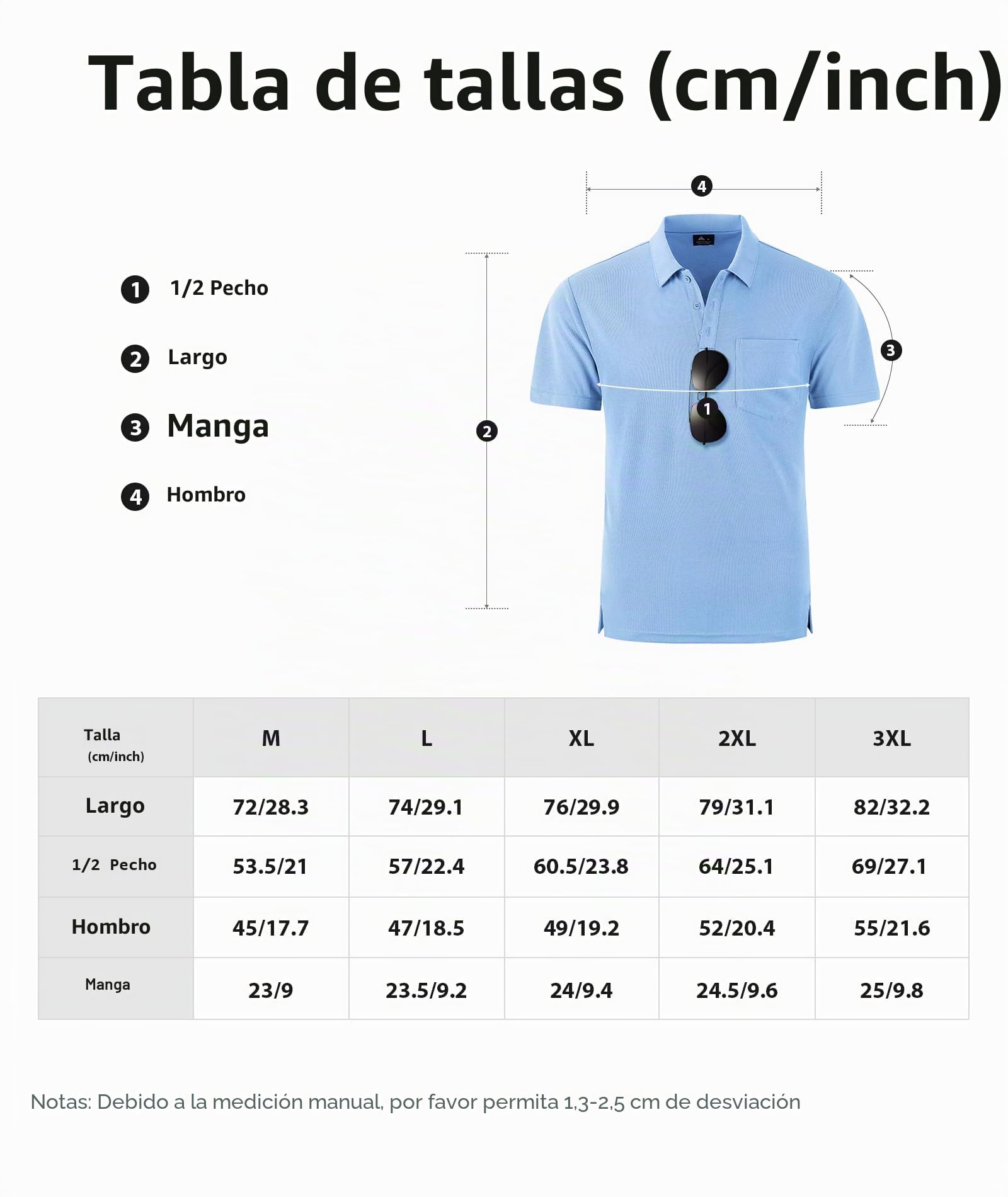 zitysport 3 Pack Polos Hombre Polo Golf Manga Corta Secado Rápido Transpirable Hombre Regular Fit Camisas Polos Trabajo Hombre Verano Deporte Camiseta Hombre