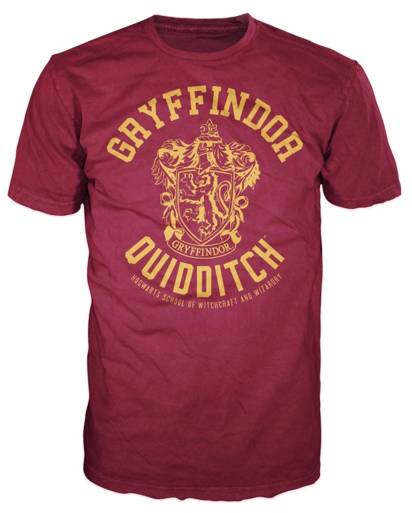 Harry PotterGryffindor Quidditch Adult T-Shirt
