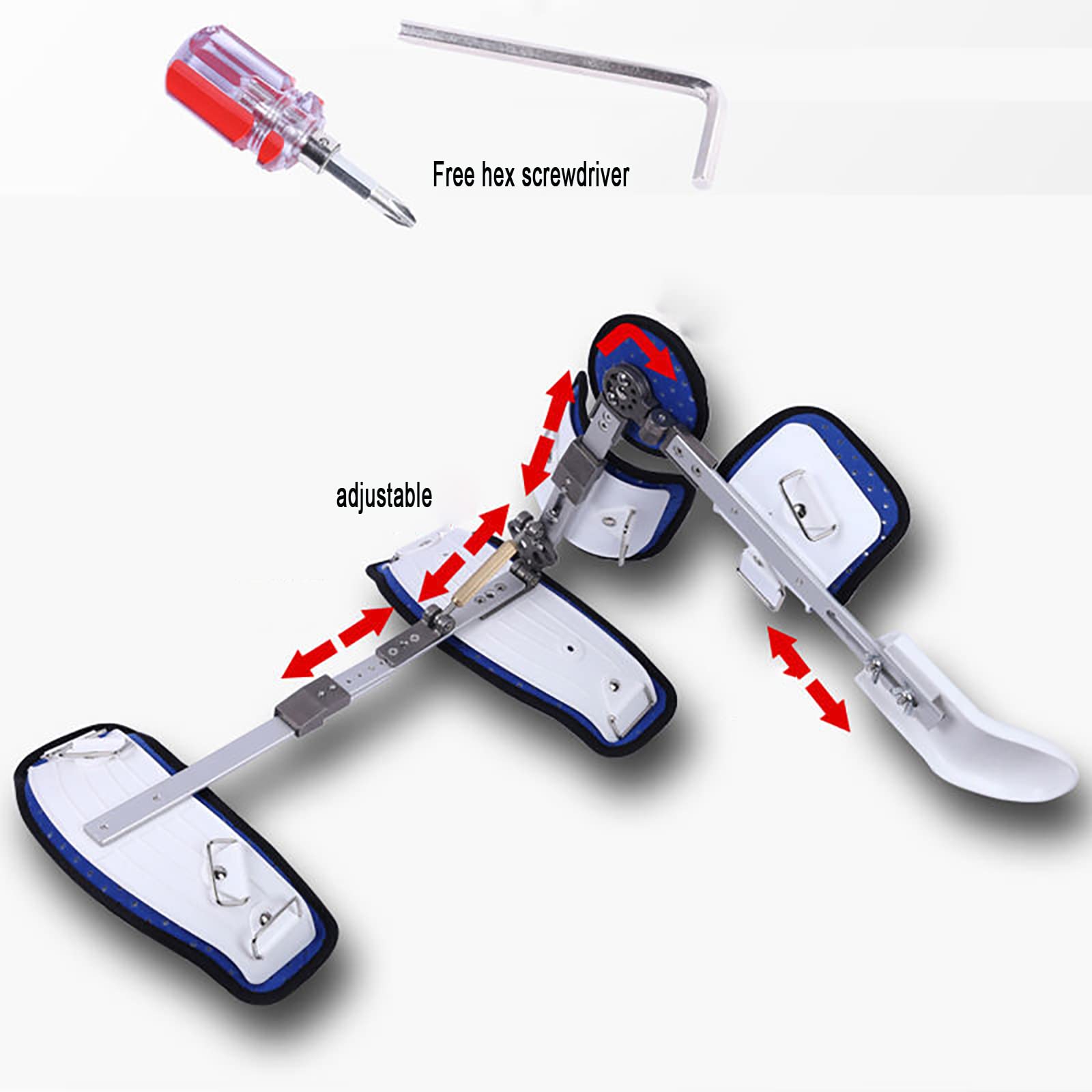 Órtesis de abducción de Hombro para Adultos, Soporte Fijo de abducción de Hombro, Soporte de fijación de Fractura humeral Ajustable, para Fractura de Brazo, dislocación humeral del Hombro