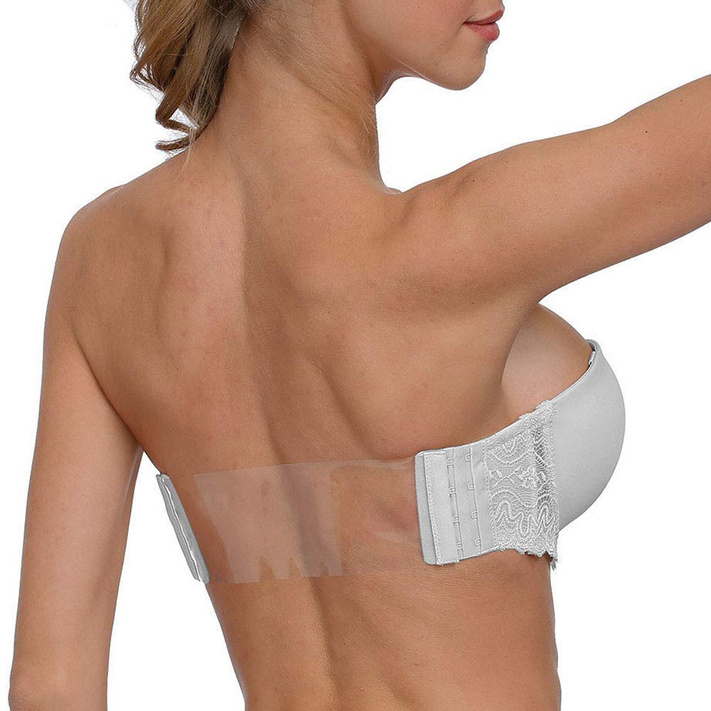 Buy Plusexy Stress Convertible Clear Straps Bra Underwire Invisible