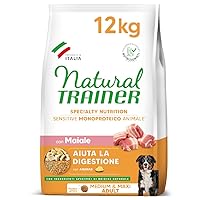 Natural Trainer Sensitive No Gluten Cibo per Cani Adulti con Maiale