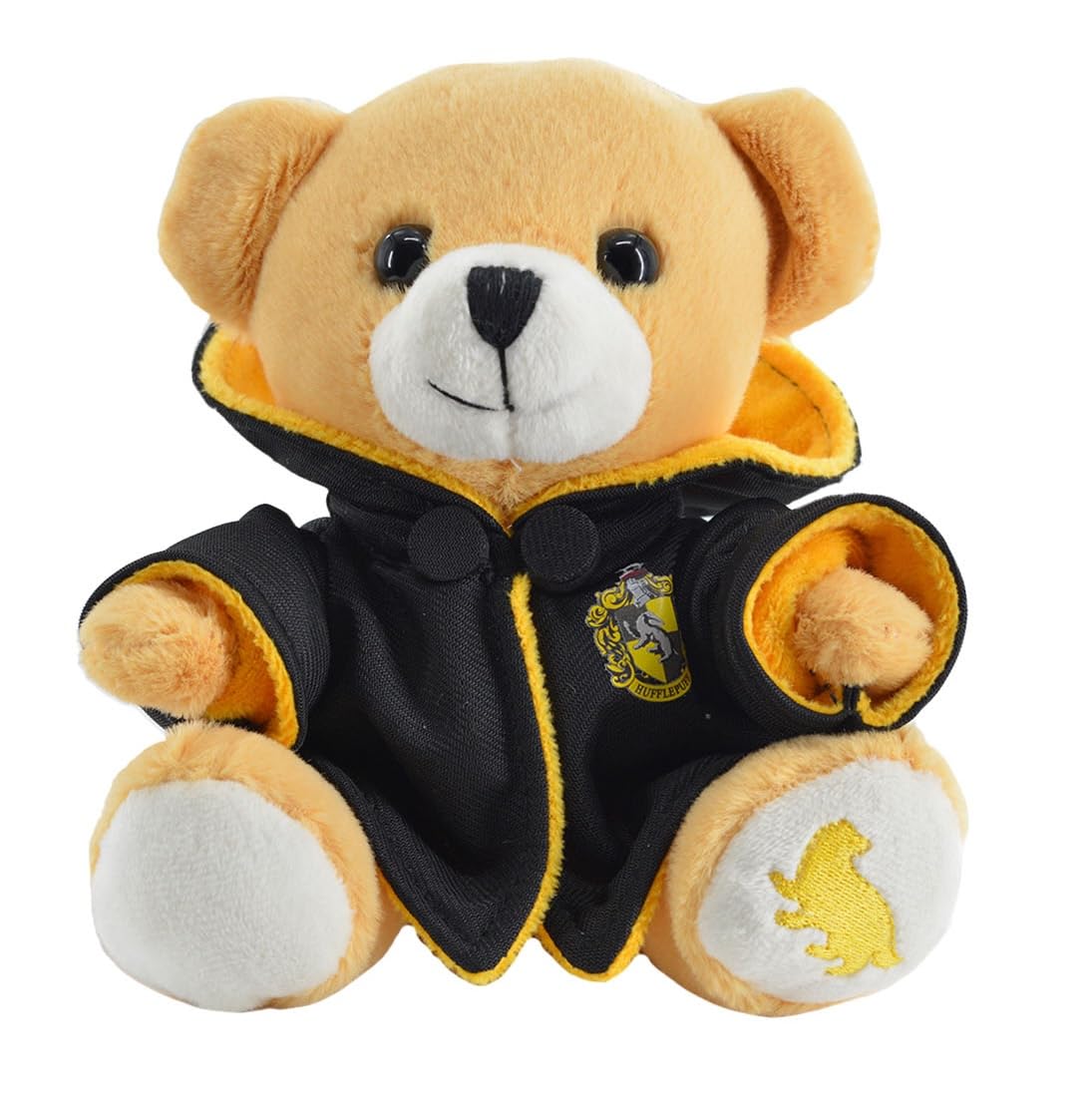 GWCC Licensed Harry Potter Plush teddy bear 14CM embroidered robe and house crest embroidery on foot, 5 styles Gryffindor