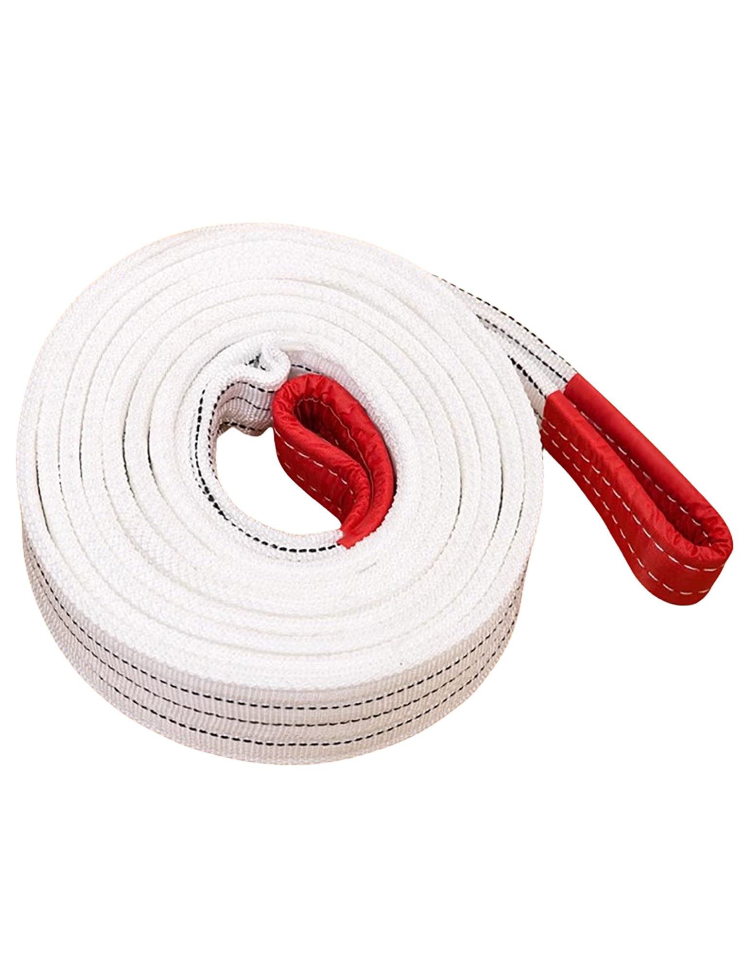 Cinghie di Sollevamento, Cinghie Piatte per Sollevamento per carichi Pesanti, da 1 a 10 Metri, imbracature industriali per Gru da carico e carrelli elevatori (3 tonnellate - 3 Metri)