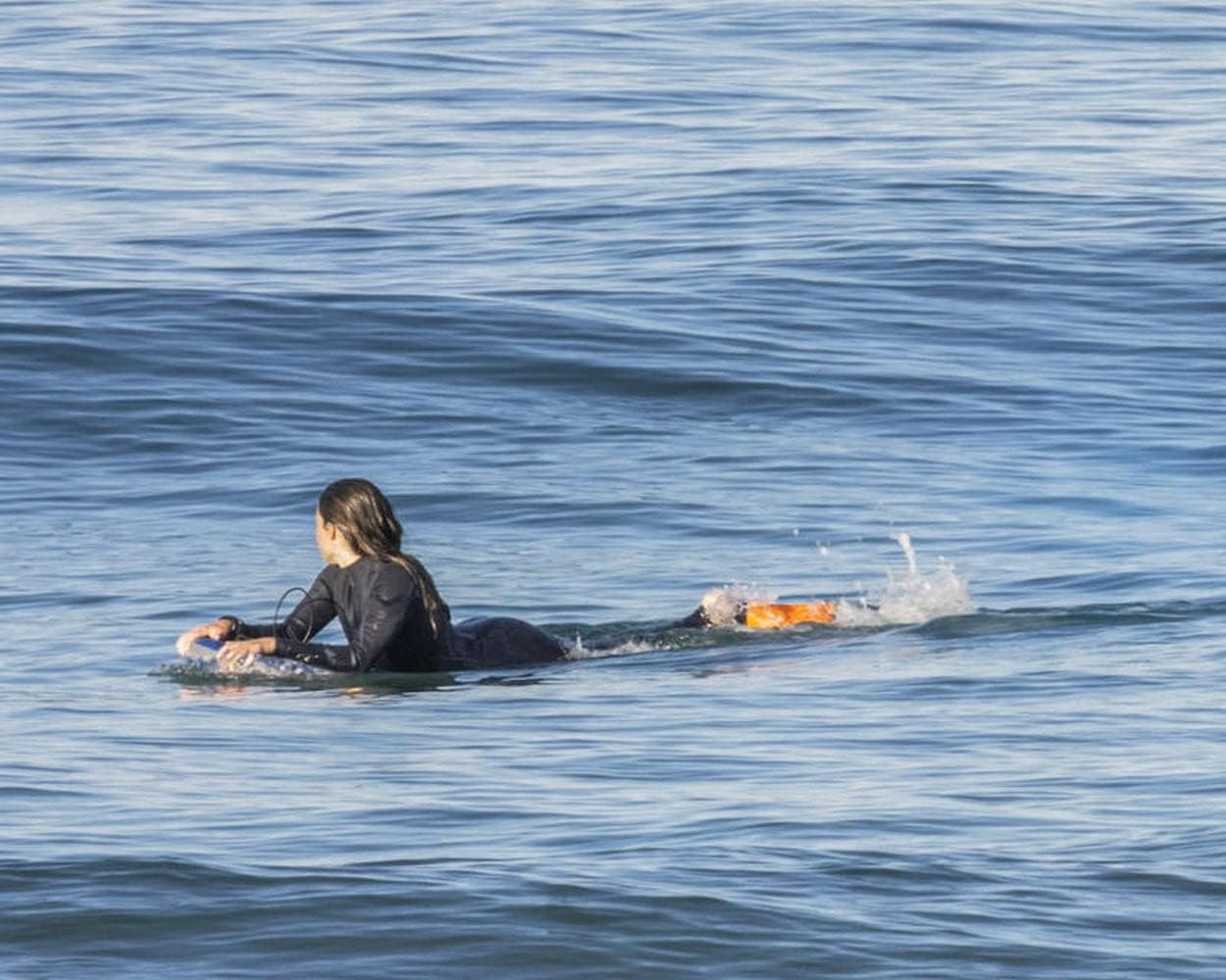 Dorsal Phantom High-Performance Bodyboard Floating Swim Fins / Flippers, Gray, X-Small - Men's US Size 4-5