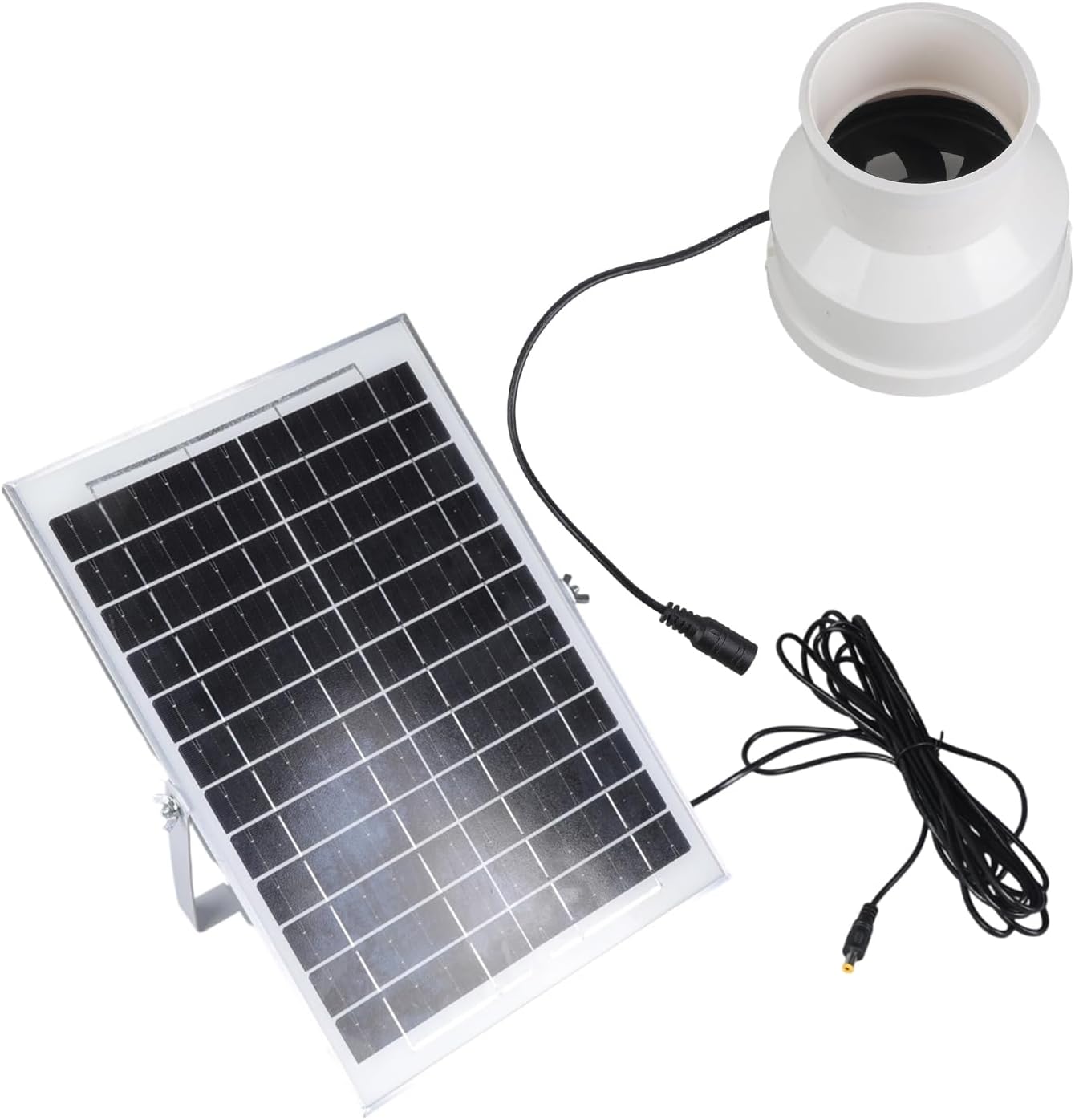 Solar Energy Powered 15w Ventilation Exhaust Fan Air Ventilation for Greenhouse Shed Airflows Solar Power Exhaust Fan for Greenhouses