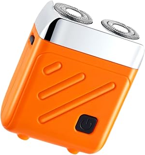 Máquinas de Afeitar Eléctricas para Hombres,Afeitadora Inalámbrica Impermeable | Afeitadora Facial Giratoria 360 Grados Para Hombres - Para Aseo De Barba Cabeza Y Cuerpo Uso Y Húmedo