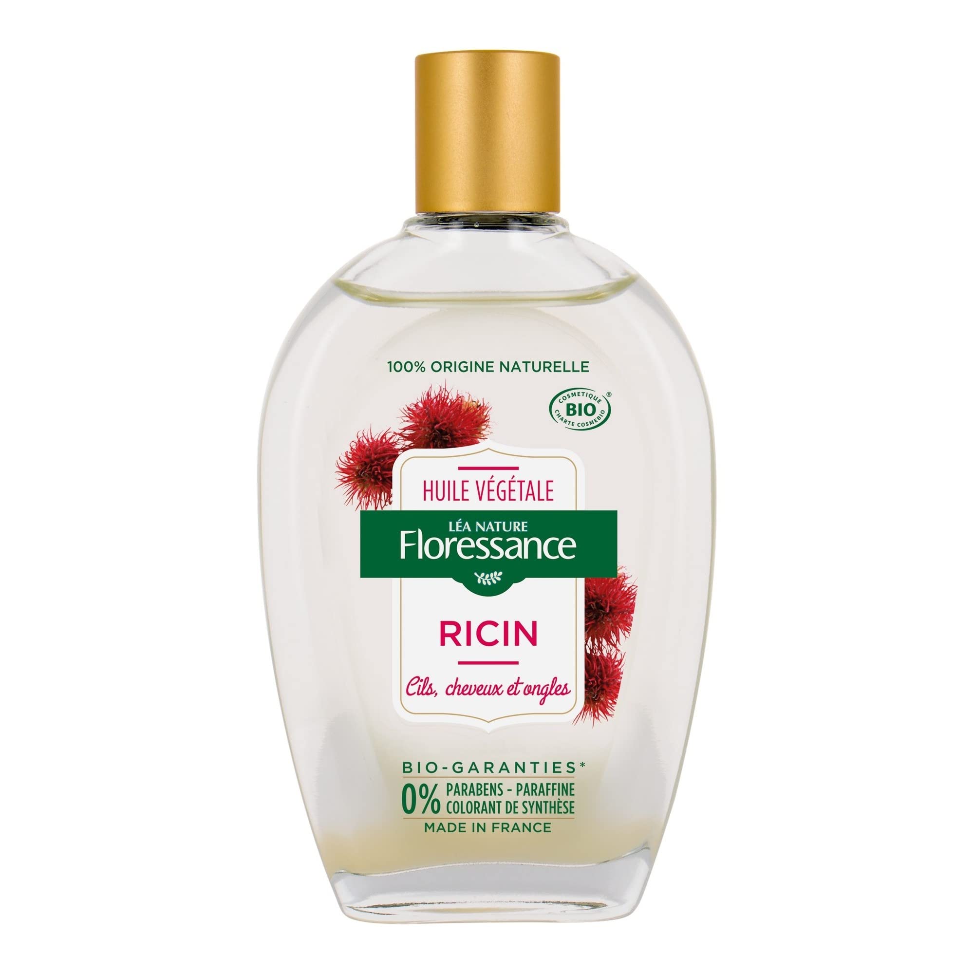 Floressance par Nature 100% Natural Castor Oil 100 ml – Pack of 2