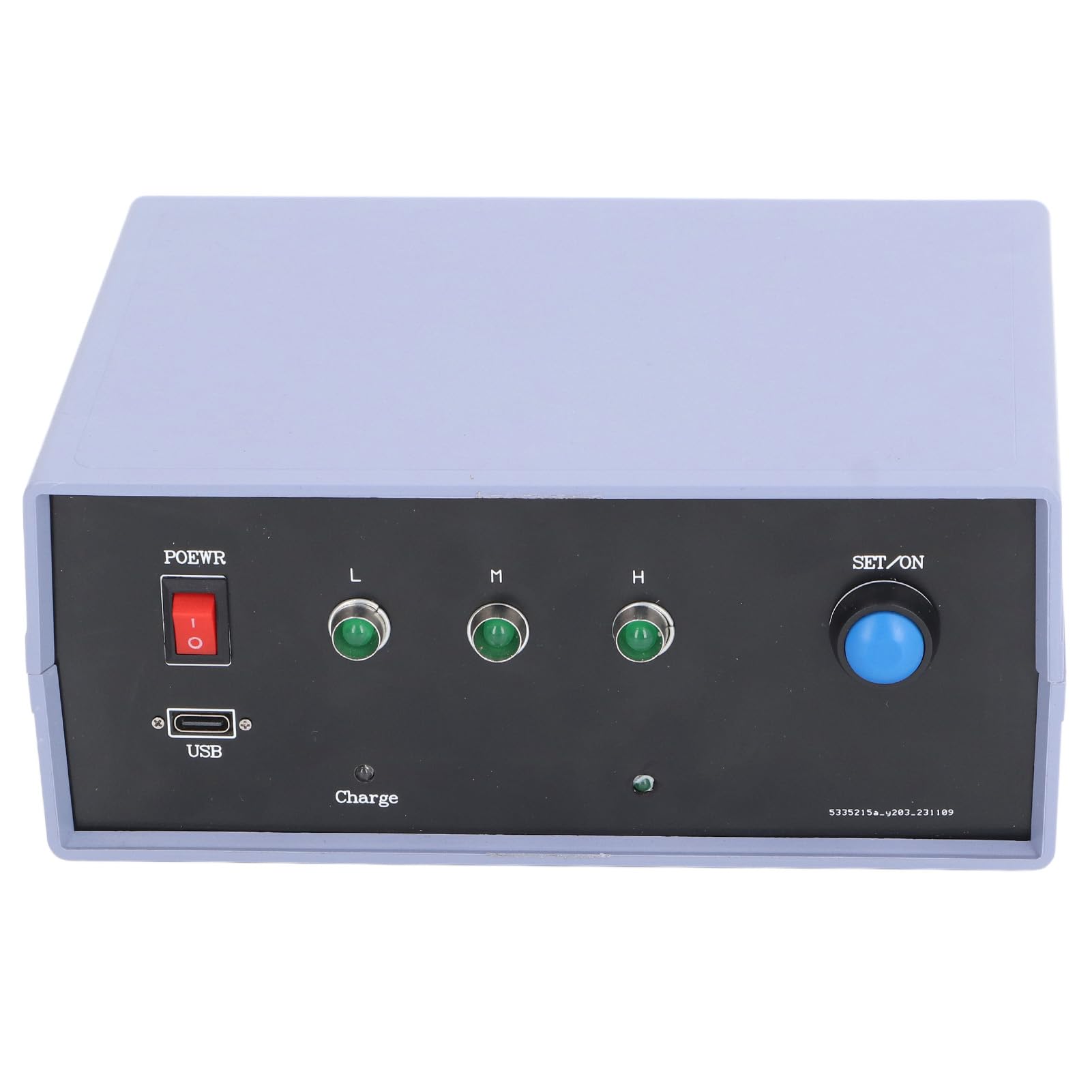 Generatore di Onde Generatore di Impulsi a Frequenza Ultra Bassa Ricaricabile a Risonanza a 3 Marce 5 W 5 V