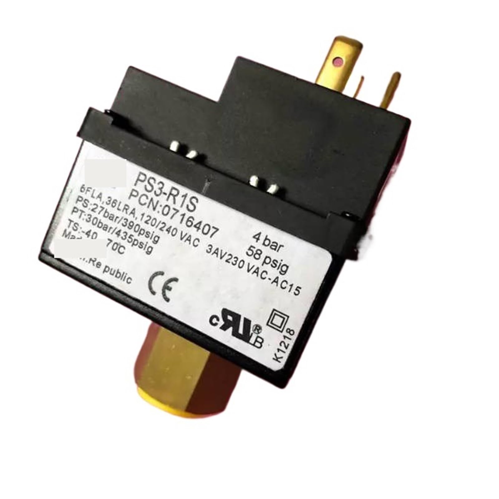 Presostato Relé Controlador PS3-R1S 4bar Original