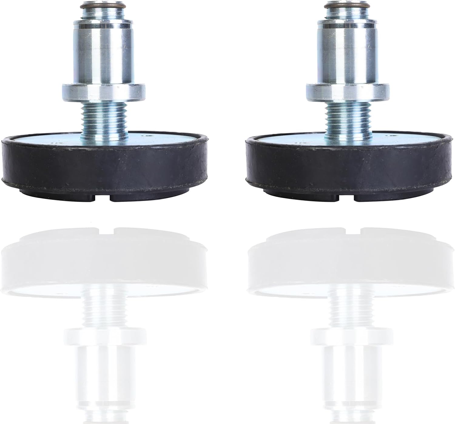 4pc Car Lift Tray with Rubber and High Foot pad 35mm Shaft Diameter Han Macson (Buttoned Thread Style)