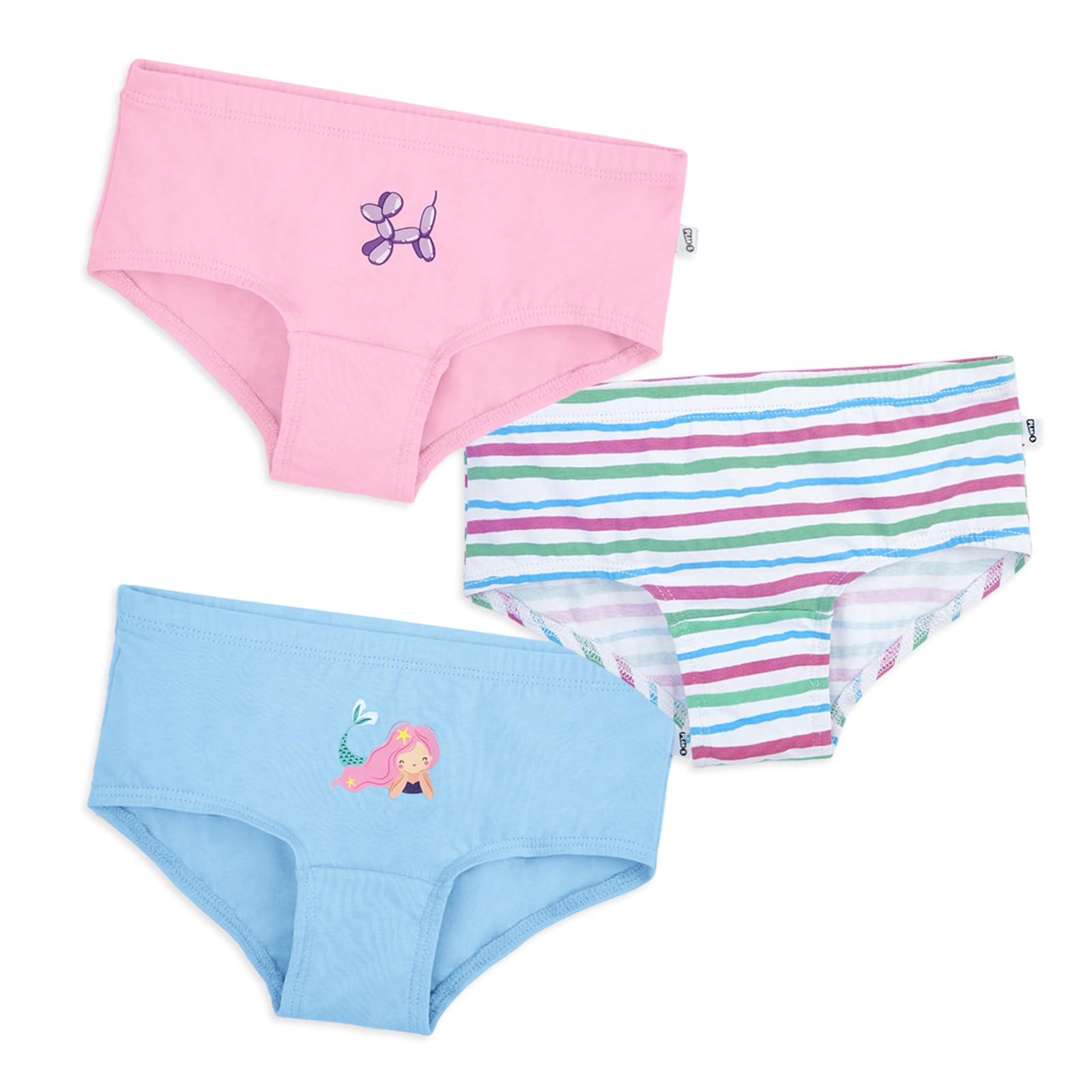 Cotton Briefs for Girls | Ages 1?16 | Everyday Panties for Girls | Gentle Waistband | Skin-Friendly | Secure Fit-image-36