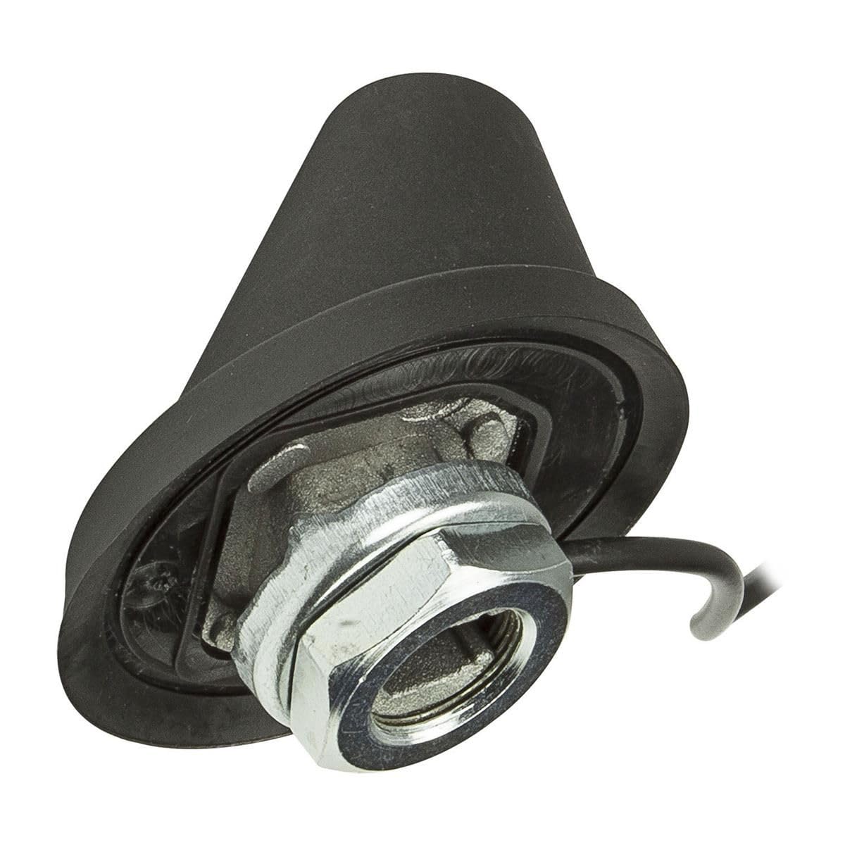 tomzz Audio 1000-005 Auto Antenna Tetto 16V Amplificatore RAKU 2 II compatibile con Audi Opel Seat Skoda VW Anti Noise Rod 17,5cm 60 gradi