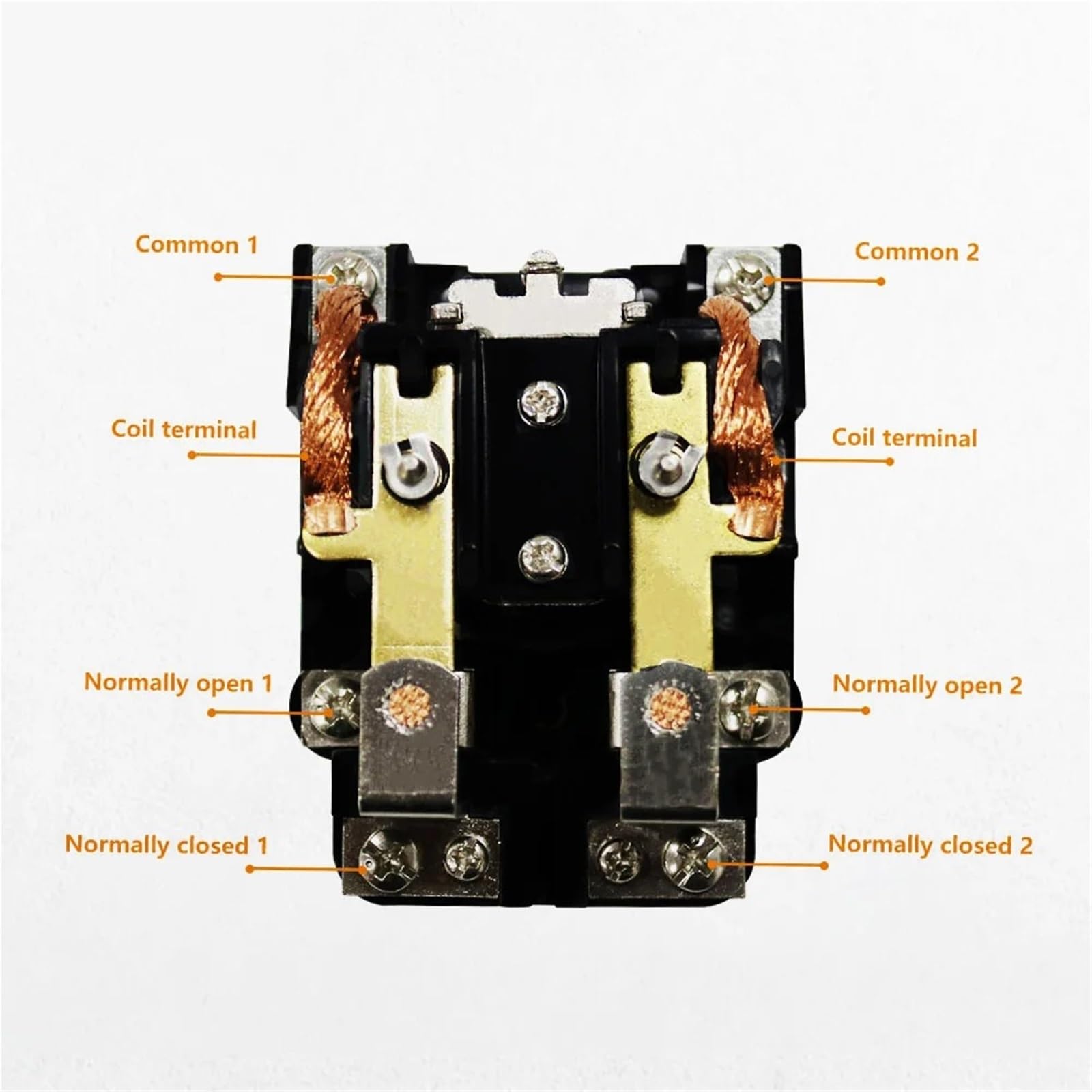 1Pcs JQX-62F-2Z Dpdt Relay 12v 24v 80A 120A High Power Relay