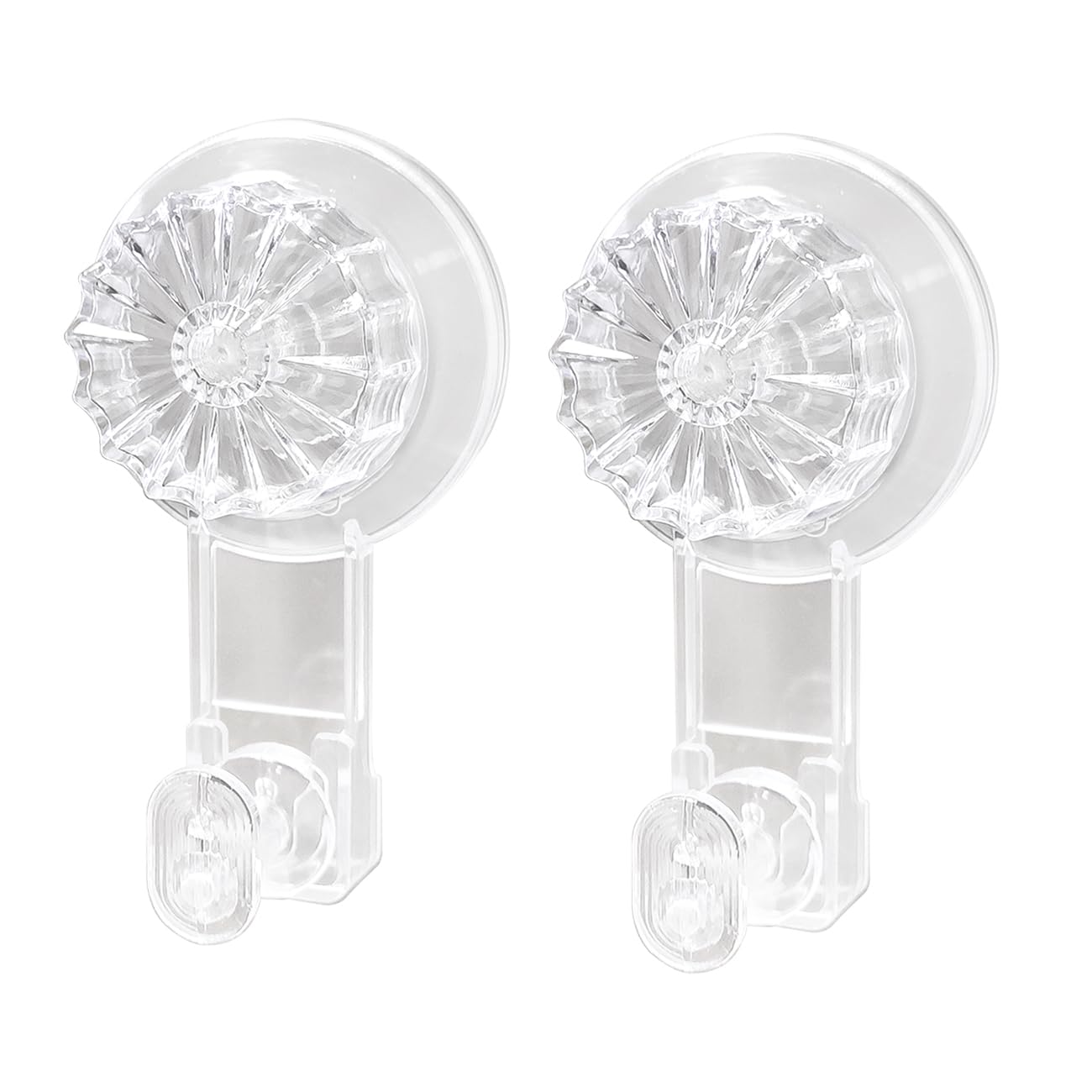 MrAthlet 2 Pack Suction Cup Wreath-Hooks?22 LB Heavy Duty Waterproof Removable Vacuum Suction Hooks for Bathroom Kitchen? Wreath Hanger for Window Glass Front Door Halloween Christmas