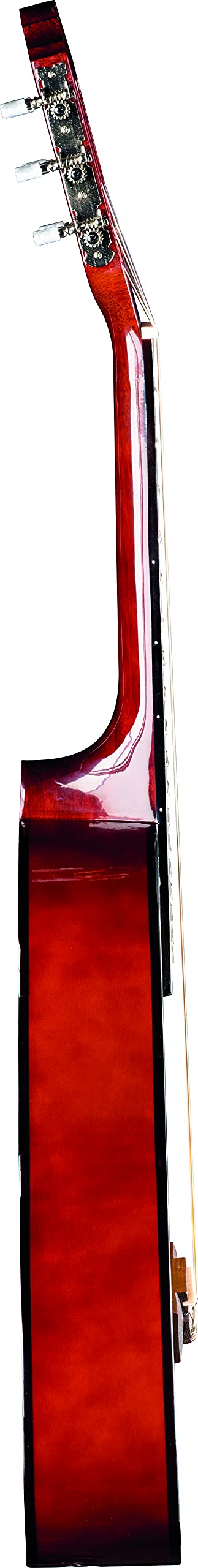 EKO GUITARS – CS‑2 SUNBURST, Guitarra Clásica Serie Studio, Escala 1/2, Tapa de Tilo Laminado, Aros y Fondo de Tilo Laminado, Mástil y Diapasón de Abedul, Funda Incluida, Color Sunburst