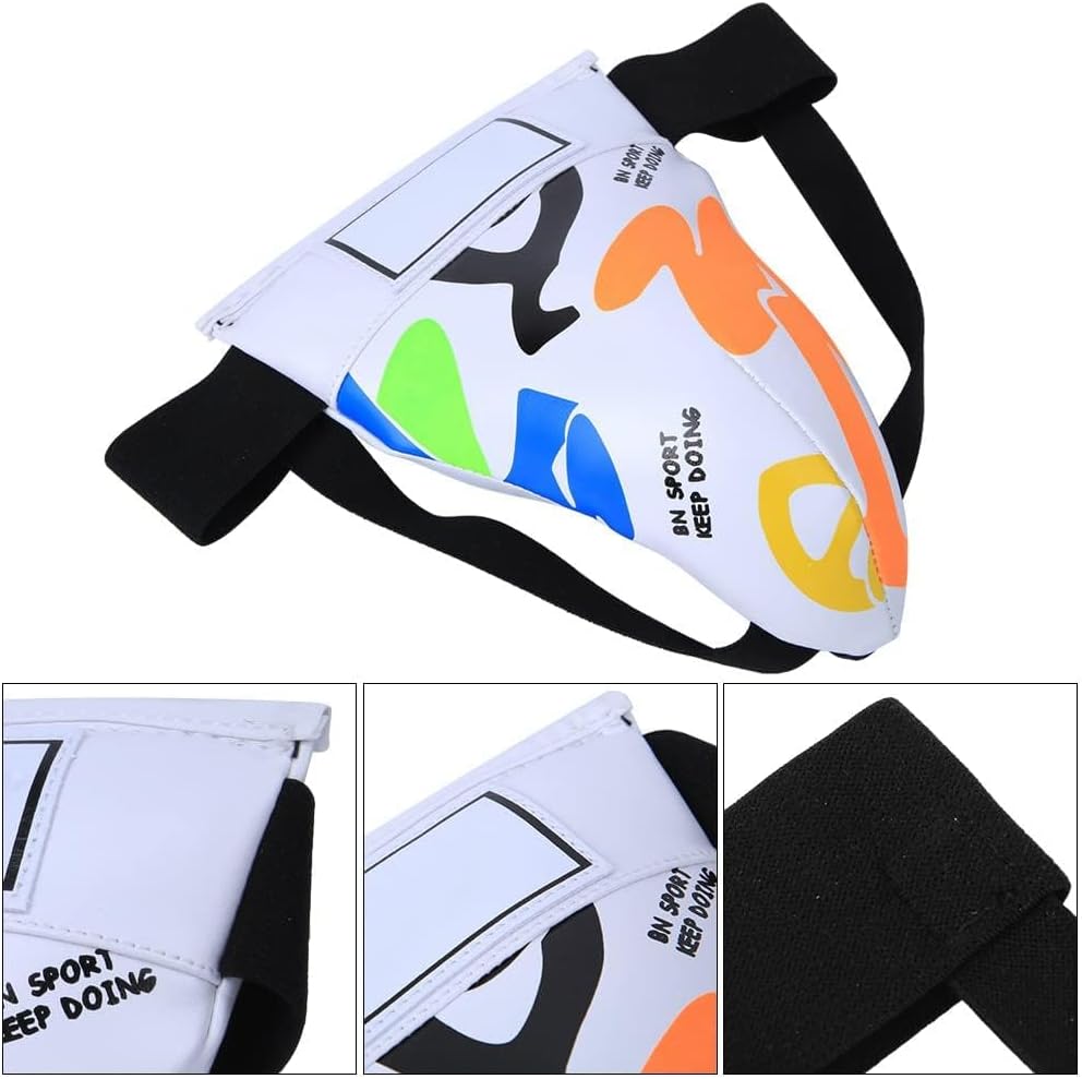 Children Groin Guard, Boxing Kickboxing MMA Muay Thai Sparring Groin Guard Protective Gear for Sanda Taekwondo Training