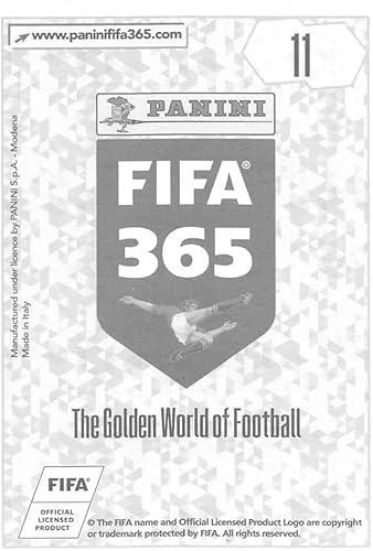 Miniatura 2 de 2017-18 Panini FIFA 365 Stickers Soccer #11 Ronaldo/part 4 Official Smaller Than Trading Card Sized Album Sticker in Raw (NM or Better) Condition