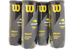 WILSON New US Open X Duty Tennis Balls 4-3 Packs YLW
