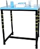 INNOLIFE Arm Wrestling Battle Table with Wrist Rope, Arm Strength Training Equipment Competition Training Arm Wrestling Table for Use in Home Gym, Blue
