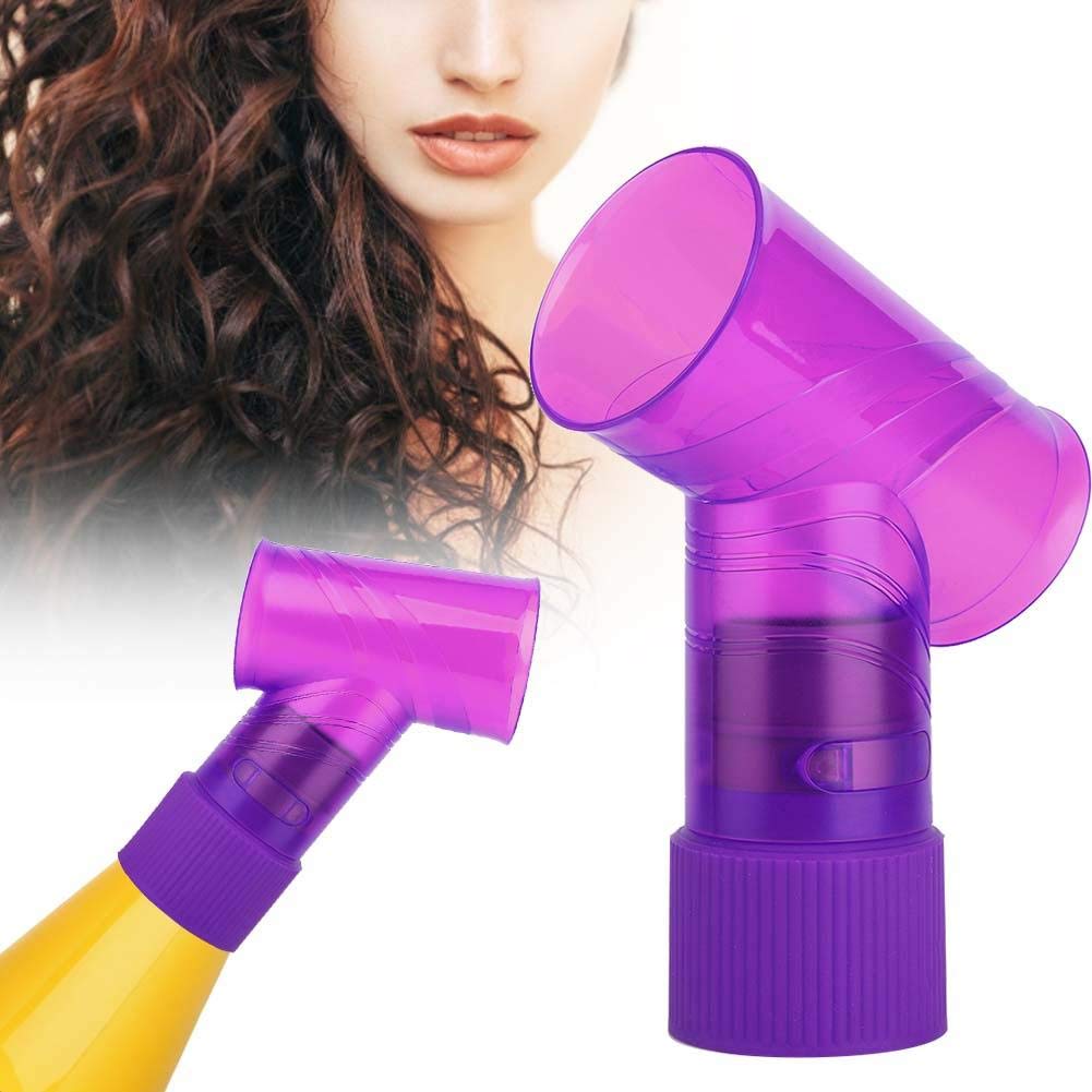 Difusor de cabello giratorio de viento, 360 giratorio giratorio - Difusor de secador de pelo rizado Tornado rizador de pelo, secador de pelo, accesorio de peluquería () 3