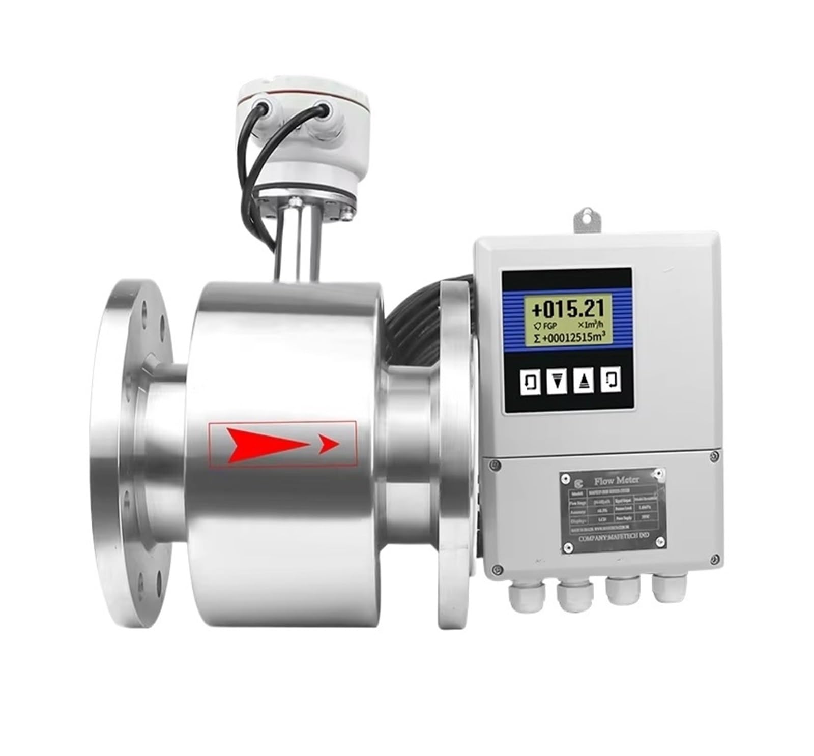 KSZHZYMGX Display Electromagnetic Flowmeter(DN20 SS304)