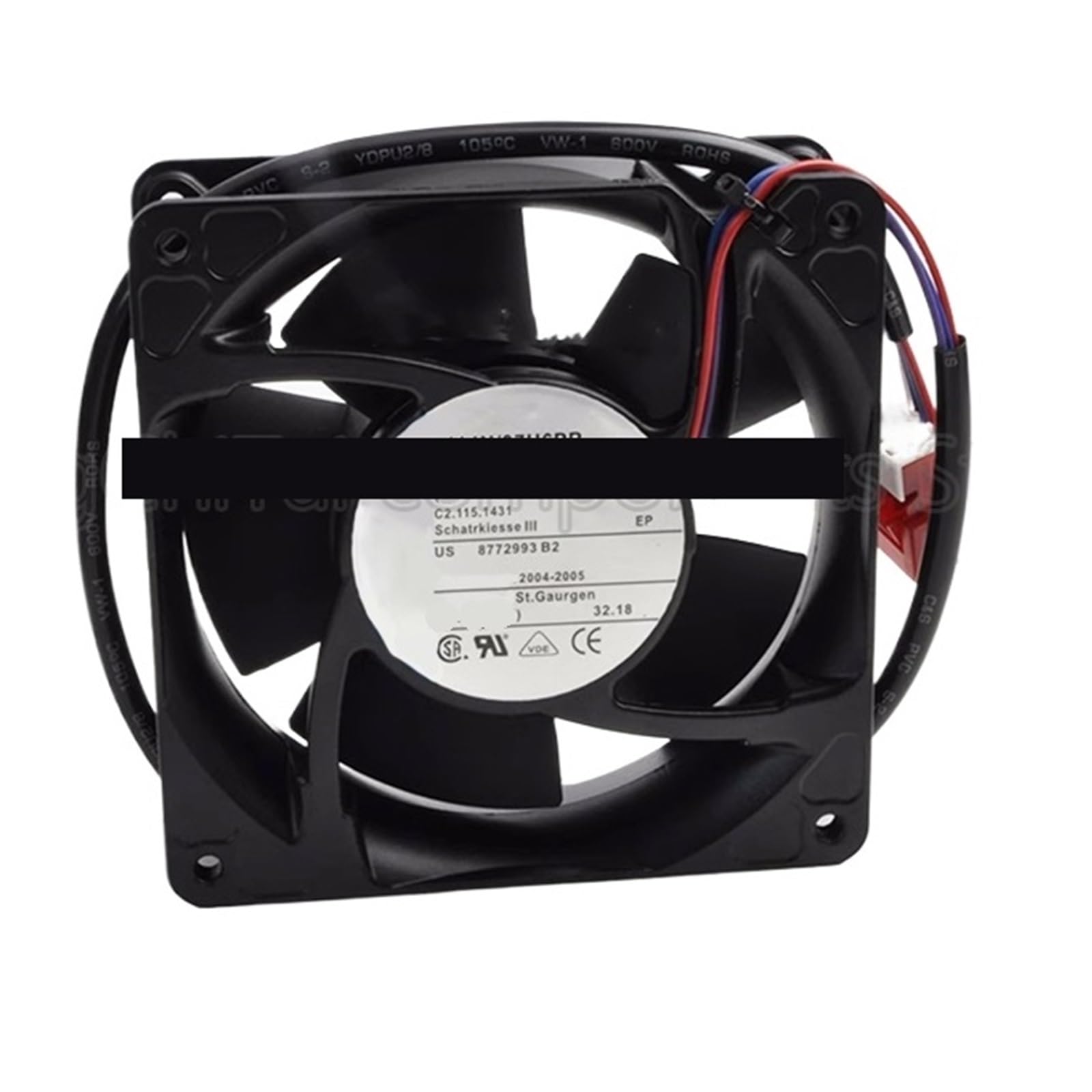 OSHZIKJII 4114N/37H6PR 24V 2.58A 62W fan