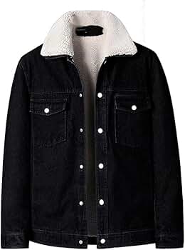 T.JEANS■(W) Collar Fur Jacket★送料込 Amazon.com: myzgx Women's Winter Sherpa Lined Denim Jacket
