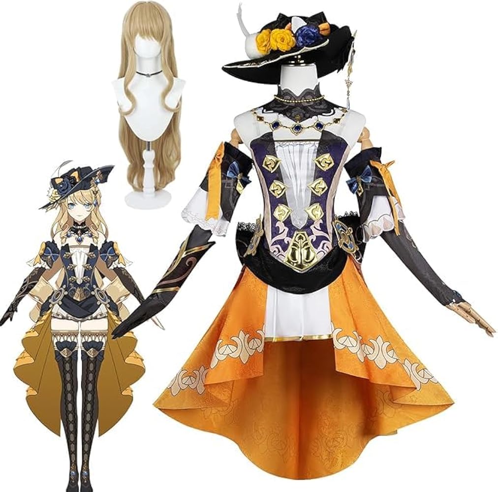 。*様 原神 ナヴィア コスプレ フルセット ウィッグ付き Amazon.co.jp: [XXWTT] 原神 フォンテーヌ コスプレ衣装 原神 げんしん